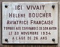 L'aviatrice Hélène Boucher vécut au no 169.