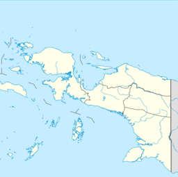 Location of Cenderawasih Bay in Western New Guinea