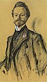 Portret fan Konstantin Balmont. 1905