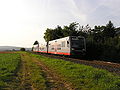Drei LVT/S als Leihgabe auf der Königsteiner Bahn bei Liederbach