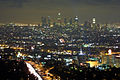 Downtown Los Angeles at night