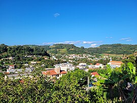 Vista parcial do centro da cidade