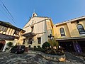 The original façade of the San Pedro Bautista Shrine built in 1699