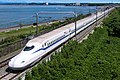 A JR Central N700S Series Shinkansen train