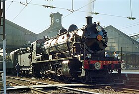 Vaporlokomotivo en Gare Saint-Lazare (1987)