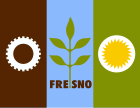 Flag of Fresno, California