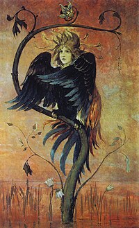 В. М. Васнецов. Гамаюн, птица вещая. 1897 год