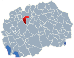 Sopište – Mappa