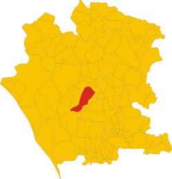 Lokasi Pignataro Maggiore di Provinsi Caserta
