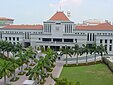 Le siège du parlement de Singapour.