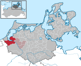 Kaart van Ribnitz-Damgarten
