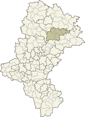 Localisation de Powiat de Myszków