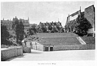 Les arènes en 1897 (cliché de Clément Maurice).