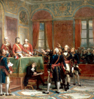 Installation du Conseil d'État au palais du Petit-Luxembourg, 25 décembre 1799 (1856), Museo Histoire de France (Versalles).