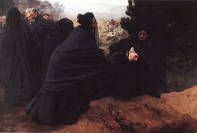 La Douleur, Émile Friant, 1898.