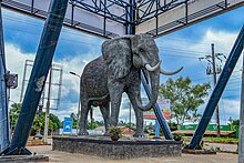 Gulu city Giant Elephant Monument