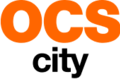 Logo d'OCS City du 1 février 2022 au 12 janvier 2023.