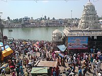 Yearly Masimagam festival at the tank