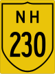 National Highway 230 shield}}