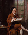 Romanforfatteren Samuel Richardson flyttet fra North End til Parsons Green