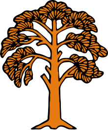 Silhouette of a Tree.svg