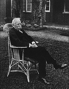 Juni 1926, Ebenezer Howard (1850–1928) Stadtplaner, Erfinder der Gartenstadt