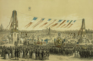 Illustration of Fête de la Concorde, May 21, 1848.