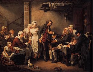 L'Accordée de Village, Jean-Baptiste Greuze