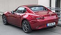 MX-5 RF („Targa“) Heckseitenansicht