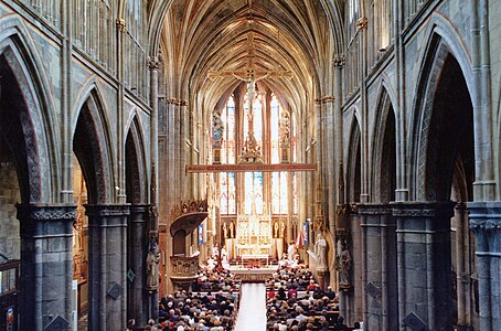 Indenfor Basilik af Helligen Sakrament i Meerssen