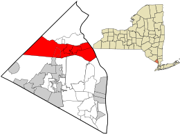 Location in Rockland County and the state of New York.