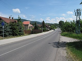 Silnice II/283 v Lestkově