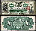 Ten-dollar banknote of the United States Notes