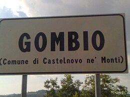 Gombio – Veduta