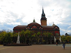 Subotica City Hall by Dezső Jakab, 1910