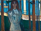 The Voice / Summer Night. 1896. 90 × 119 cm. Munch Museum, Oslo