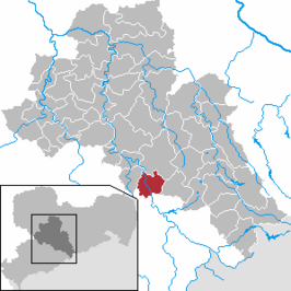 Kaart van Leubsdorf