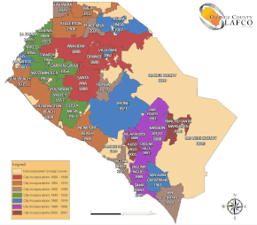 Cities in Orange County