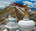 View of the Potala from the former Lhasa West Gate