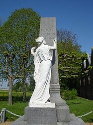 The war memorial in Soyécourt