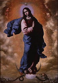 La Inmaculada Concepción, de Francisco de Zurbarán (1640).