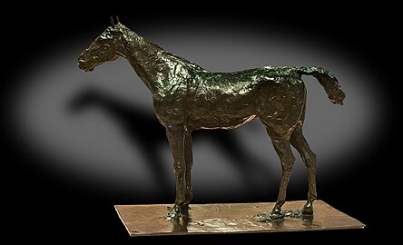 Cheval à l'arrêt - Edgar Degas, musée d'Orsay.