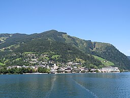 Vy över Zell am See