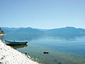 Rives du lac Prespa.