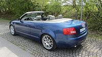 Heckansicht Audi A4 Cabriolet