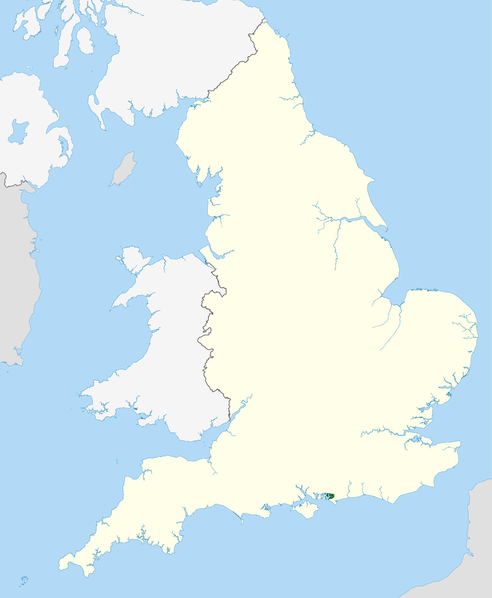 Chichester Harbour AONB locator map.svg