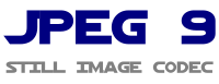 Logo von Version 9 des JPEG-Codecs der Independent JPEG Group (IJG)