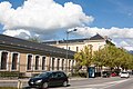 La façade sud du lycée.