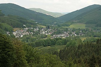 Blick vom Kriegerweg