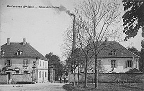 L'entrée de la saline.